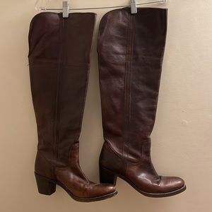 Frye Riding Style Knee Boots